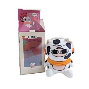 Ketnipz #5‎ LoFi Girl Cow Plush "Bean" with Original Display Box Limited Edition